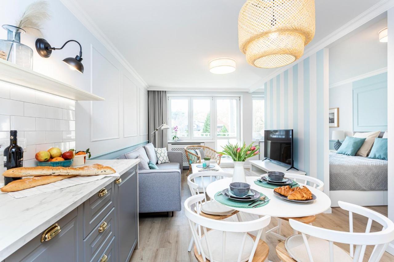 Blue Sea Apartment Sopot Bagian luar foto